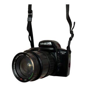 Minolta Maxxum 5xi 35mm Film Camera with 35–135mm AF Zoom Lens Untested 1990s